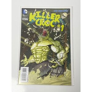 Batman 23.4 Killer Croc 1 DC Comics New 52 Villains Month Cover 2013